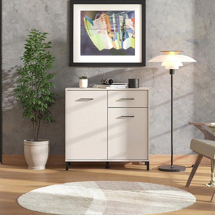 ΚΟΜΟΤΑ-ΜΠΟΥΦΕΣ VIENNE 2K1F CASHMERE ΧΡΩΜΑ 93x40x90εκ 11013612