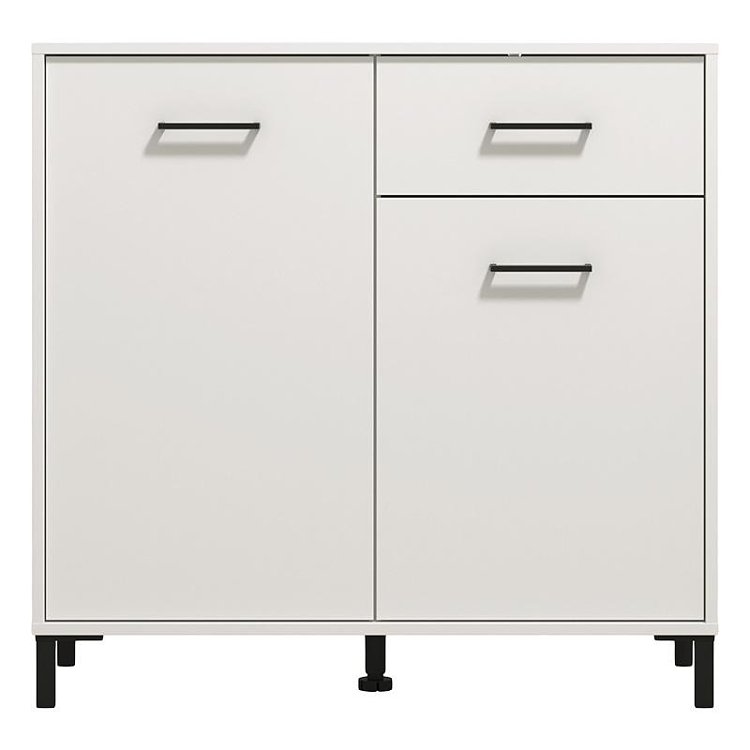 ΚΟΜΟΤΑ-ΜΠΟΥΦΕΣ VIENNE 2K1F ΛΕΥΚΟ ΧΡΩΜΑ 93x40x90εκ 11013599