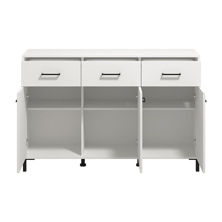 ΚΟΜΟΤΑ-ΜΠΟΥΦΕΣ VIENNE 3K3F ΛΕΥΚΟ ΧΡΩΜΑ 138x40x90εκ 11013601