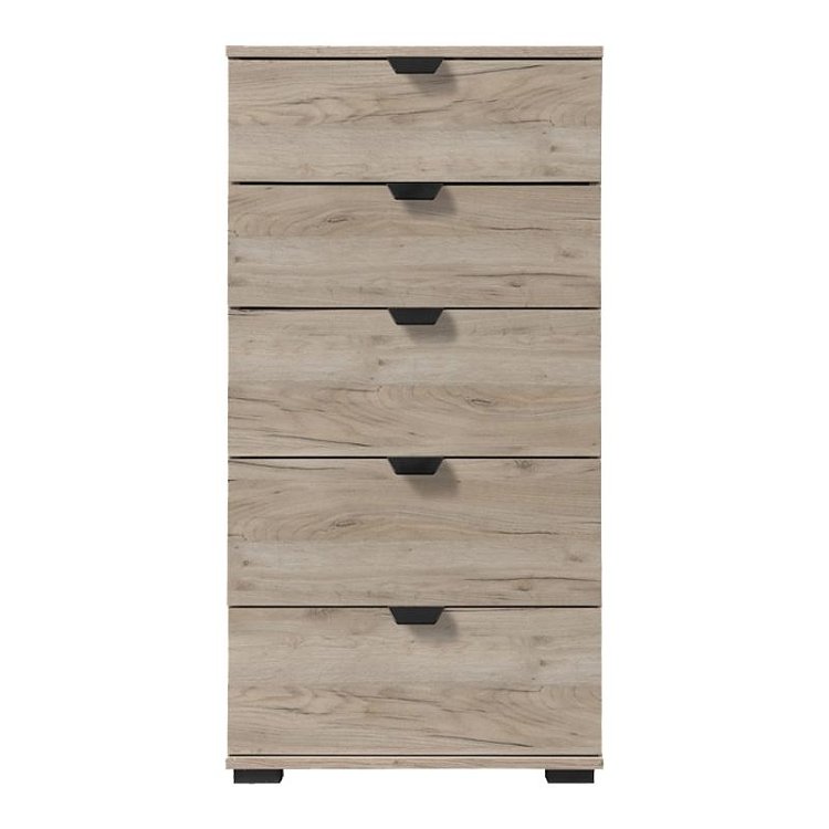 ΚΟΜΟΤΑ-ΣΥΡΤΑΡΙΕΡΑ DUERO 5F 45 GREY OAK 45x40x95εκ 11008309