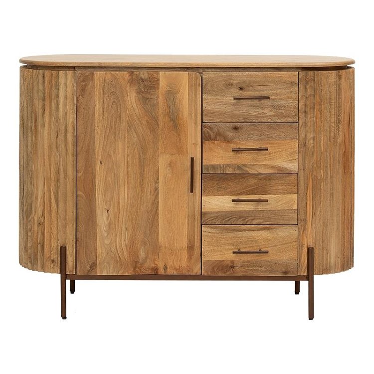 ΚΟΜΟΤΑ-ΣΥΡΤΑΡΙΕΡΑ Fylliana Bhopal GOLDEN BROWN ΧΡΩΜΑ 120x40x90εκ 938-223-003