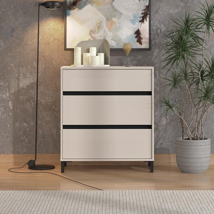 ΚΟΜΟΤΑ-ΣΥΡΤΑΡΙΕΡΑ MARRON 80 3F CASHMERE/ΜΑΥΡΟ ΜΑΤΤ ΧΡΩΜΑ 80x40x90εκ 11014258