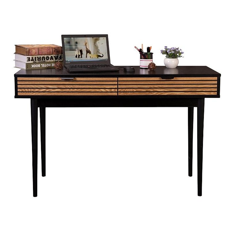 ΚΟΝΣΟΛΑ Fylliana Brooklyn Μαυρο-Φυσικό 100x35x80εκ 271-124-076
