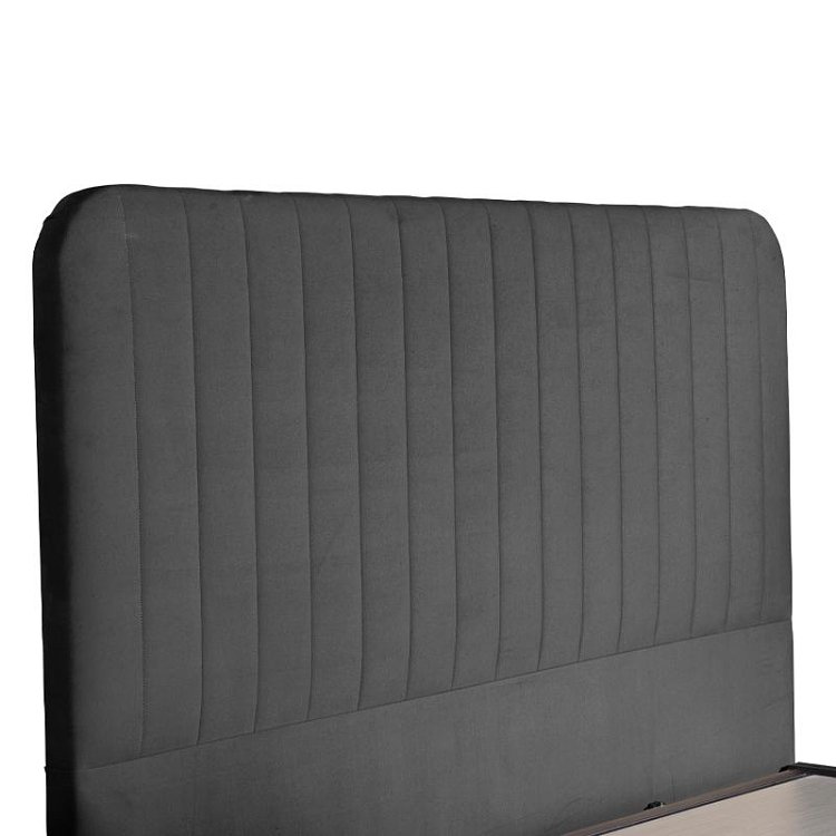 ΚΡΕΒΑΤΙ Karen ΓΚΡΙ ΜΕ ΑΠΟΘ ΧΩΡΟ 170x208x130εκ (160x200) 828-123-169