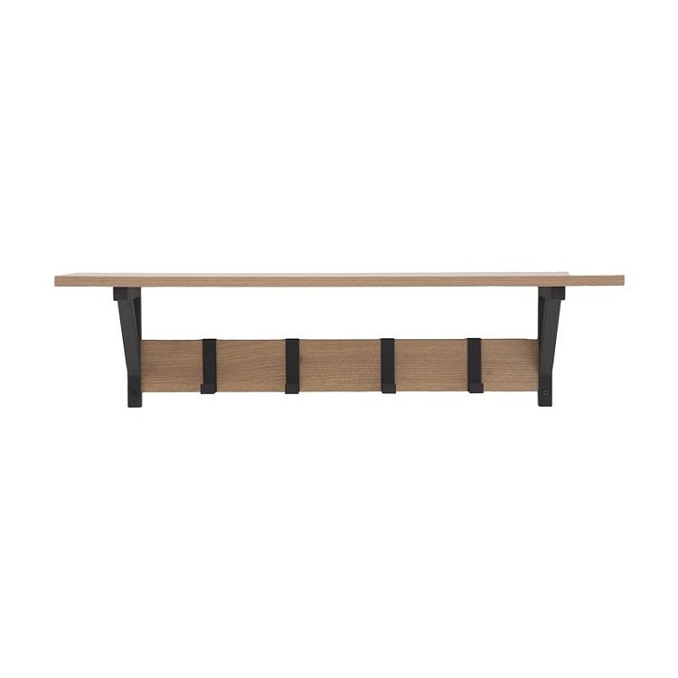 ΜΕΤΑΛΛΙΚΗ ΚΡΕΜΑΣΤΡΑ ΤΟΙΧΟΥ Fylliana FL2230 SONOMA ΧΡΩΜΑ 80x20x20εκ 0016-224-038