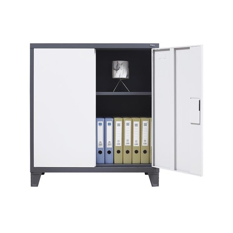 ΜΕΤΑΛΛΙΚΗ ΝΤΟΥΛΑΠΑ Fylliana Durango ΓΚΡΙ ΛΕΥΚΟ ΧΡΩΜΑ 90x40x100εκ 721-00-003