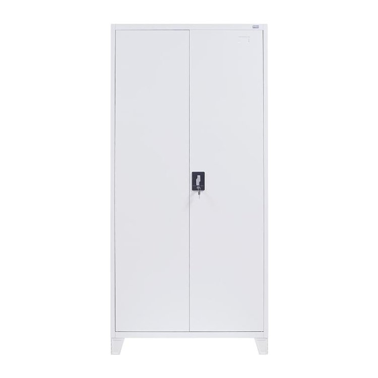 ΜΕΤΑΛΛΙΚΗ ΝΤΟΥΛΑΠΑ Fylliana Everet ΛΕΥΚΟ ΧΡΩΜΑ 90x40x190εκ 721-00-002