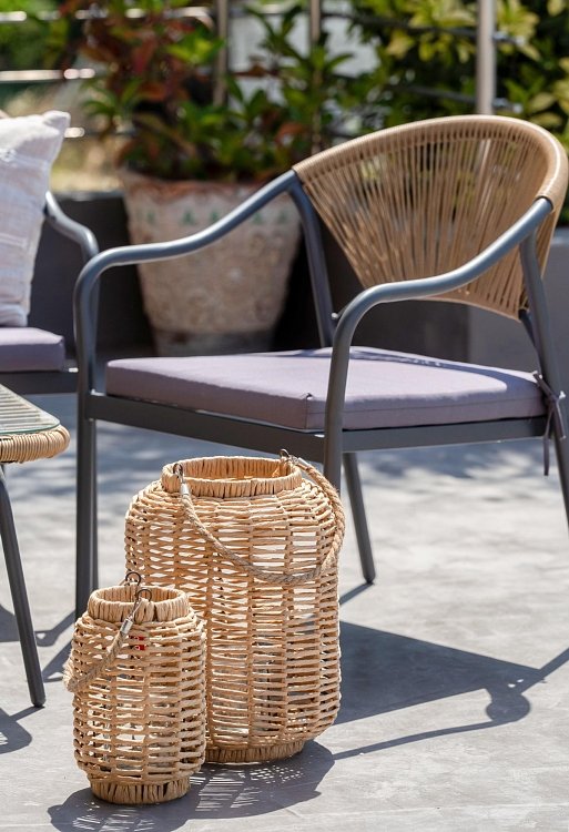 ΜΕΤΑΛΛΙΚΗ ΠΟΛΥΘΡΟΝΑ ΚΗΠΟΥ Fylliana 2100 ΓΚΡΙ 55x61x85εκ 327-124-152