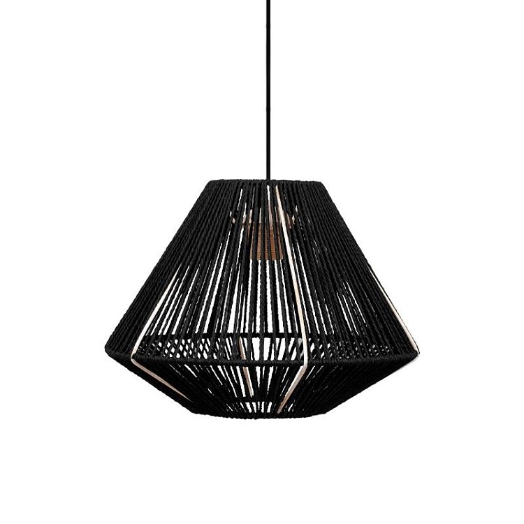 ΜΟΝΟΦΩΤΟ Fylliana Cordon 4 ΜΑΥΡΟ ΧΡΩΜΑ 35x30εκ E27 835-123-239