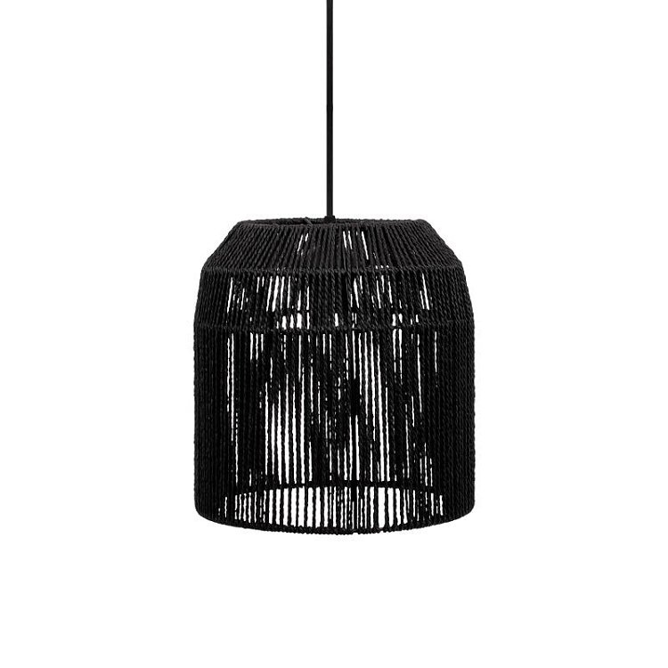 ΜΟΝΟΦΩΤΟ Fylliana Cordon 5 ΜΑΥΡΟ ΧΡΩΜΑ 25x30εκ E27 835-123-245