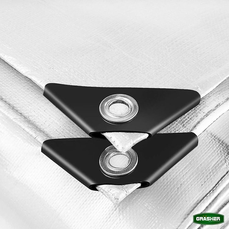 Αδιάβροχος Μουσαμάς-Τέντα 5x10 190gr/m² 103841 Λευκό