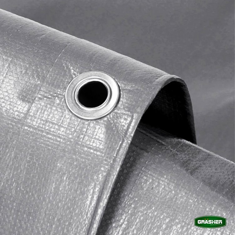 Αδιάβροχος Μουσαμάς-Τέντα 8x10 250gr/m² 103858 Γκρι