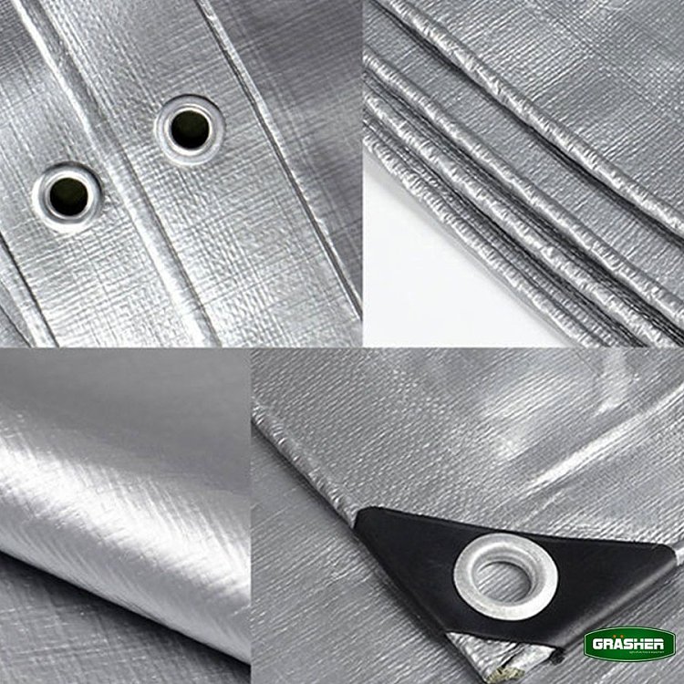 Αδιάβροχος Μουσαμάς-Τέντα 4x5 120gr/m² 100155 Γκρι
