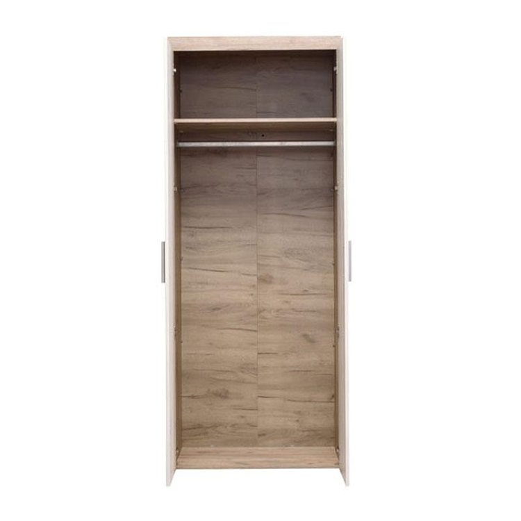 ΝΤΟΥΛΑΠΑ 2Κ Arno Grey Oak-White Oak 80x55x202εκ 11008691