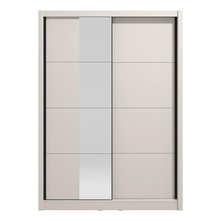 ΝΤΟΥΛΑΠΑ ΜΕ ΚΑΘΡΕΦΤΗ ALBI 150 OG CASHMERE ΧΡΩΜΑ 155x60x216εκ 11014302