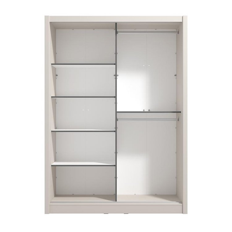 ΝΤΟΥΛΑΠΑ ΜΕ ΚΑΘΡΕΦΤΗ ALBI 150 OG CASHMERE ΧΡΩΜΑ 155x60x216εκ 11014302