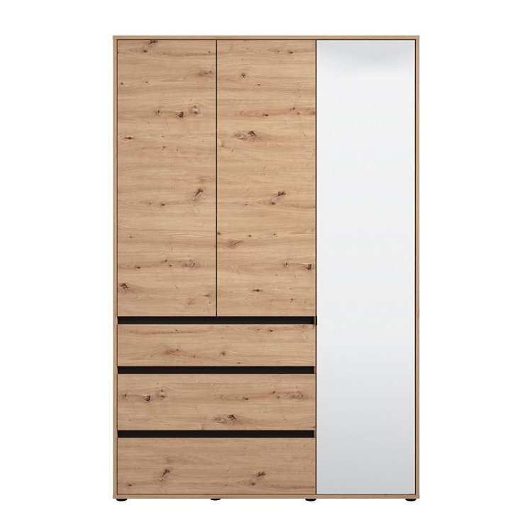 ΝΤΟΥΛΑΠΑ CORBETT 3K3F1O h211 ARTISAN/ΜΑΥΡΟ ΜΑΤ ΧΡΩΜΑ 138x55x211εκ 11014106
