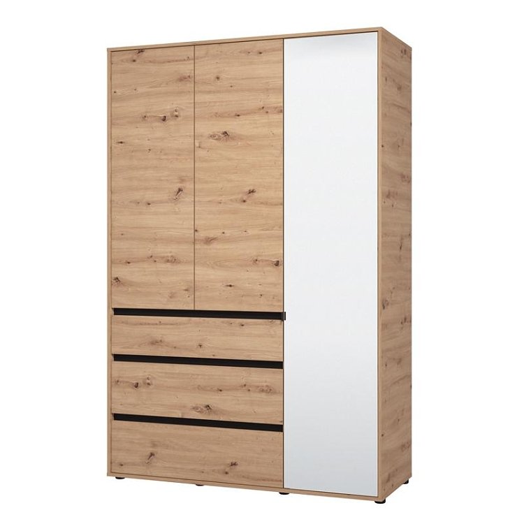 ΝΤΟΥΛΑΠΑ CORBETT 3K3F1O h211 ARTISAN/ΜΑΥΡΟ ΜΑΤ ΧΡΩΜΑ 138x55x211εκ 11014106
