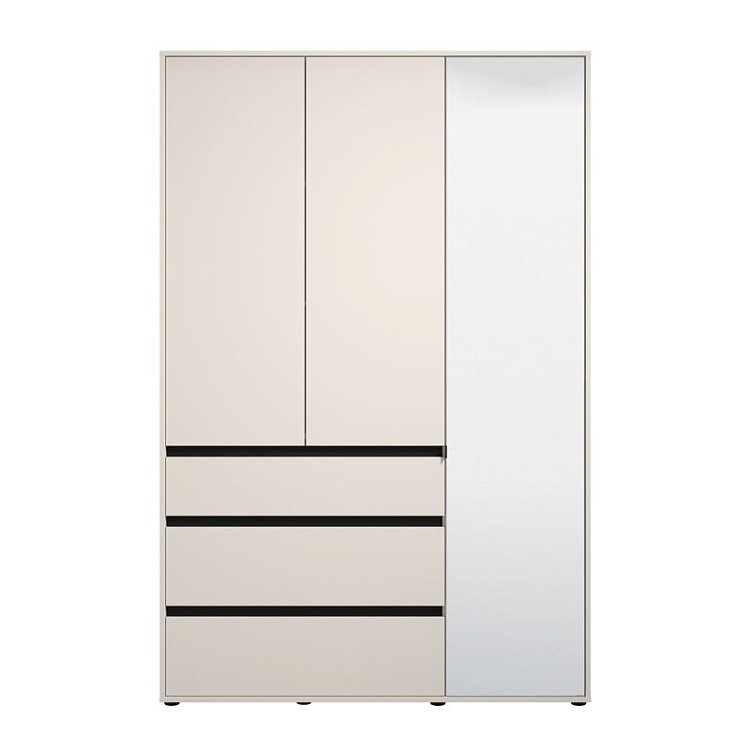 ΝΤΟΥΛΑΠΑ CORBETT 3K3F1O h211 CASHMERE/ΜΑΥΡΟ ΜΑΤ ΧΡΩΜΑ 138x55x211εκ 11014290