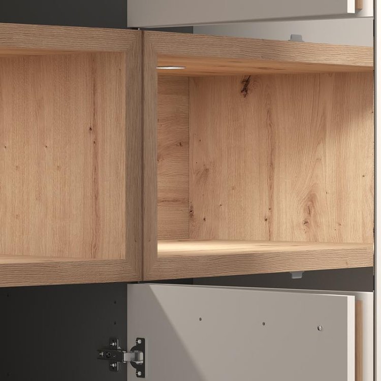 ΝΤΟΥΛΑΠΑ DONALD 4K2F1O h227 CASHEMERE/ARTISAN OAK ΧΡΩΜΑ 179x57x227εκ 11014108