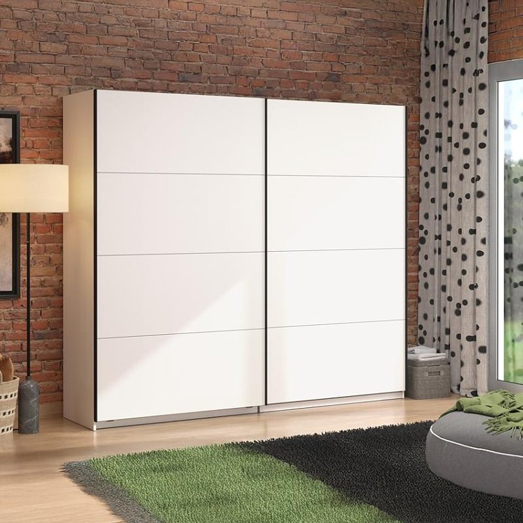 ΝΤΟΥΛΑΠΑ GARD 245 h217 OPAQUE WHITE ΧΡΩΜΑ 245x61x218εκ 11014721