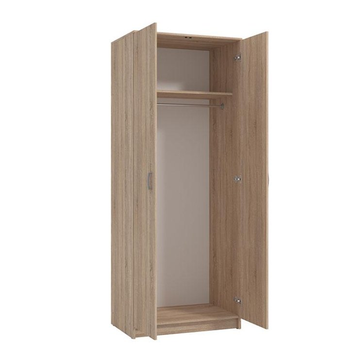 ΝΤΟΥΛΑΠΑ HANA 2Κ SONOMA 80x52x205εκ 11008711