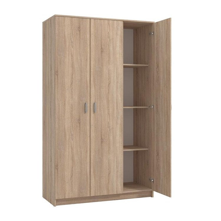 ΝΤΟΥΛΑΠΑ HANA 3K SONOMA 120x52x205εκ 11008708
