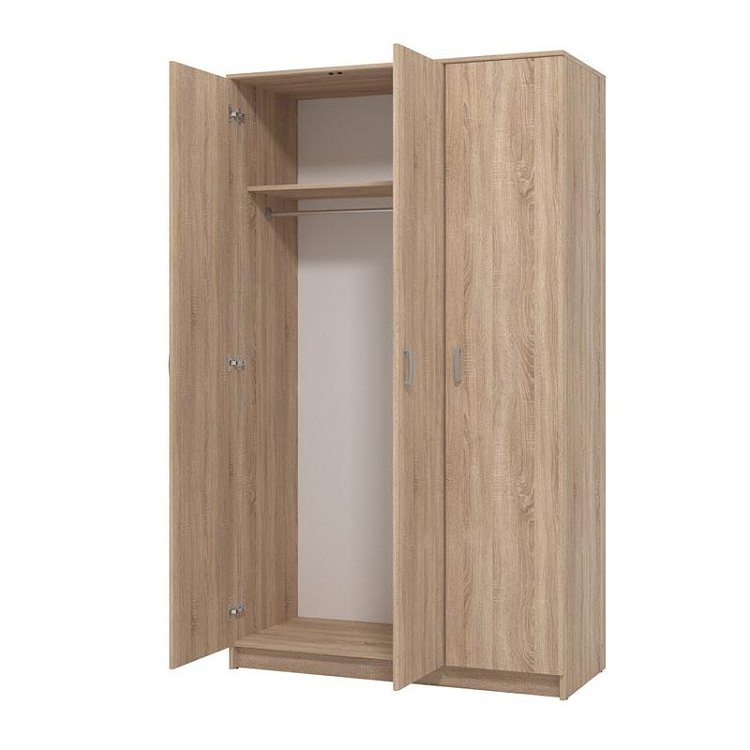 ΝΤΟΥΛΑΠΑ HANA 3K SONOMA 120x52x205εκ 11008708
