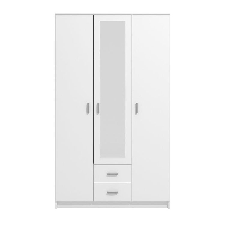 ΝΤΟΥΛΑΠΑ HANA 3K2FO ΛΕΥΚΗ 120x52x205εκ 11008714