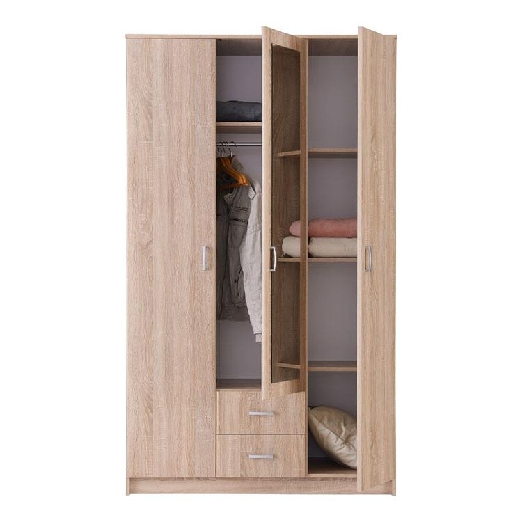 ΝΤΟΥΛΑΠΑ HANA 3K2FO SONOMA 120x52x205εκ 11008709