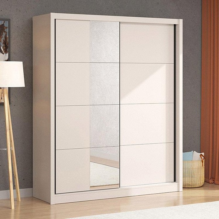 ΝΤΟΥΛΑΠΑ ΜΕ ΚΑΘΡΕΦΤΗ ALBI 180 CASHMERE ΧΡΩΜΑ 180x60x216εκ 11013757