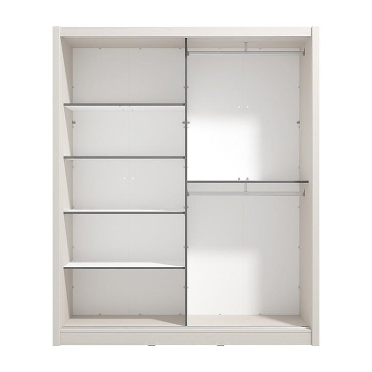 ΝΤΟΥΛΑΠΑ ΜΕ ΚΑΘΡΕΦΤΗ ALBI 180 CASHMERE ΧΡΩΜΑ 180x60x216εκ 11013757