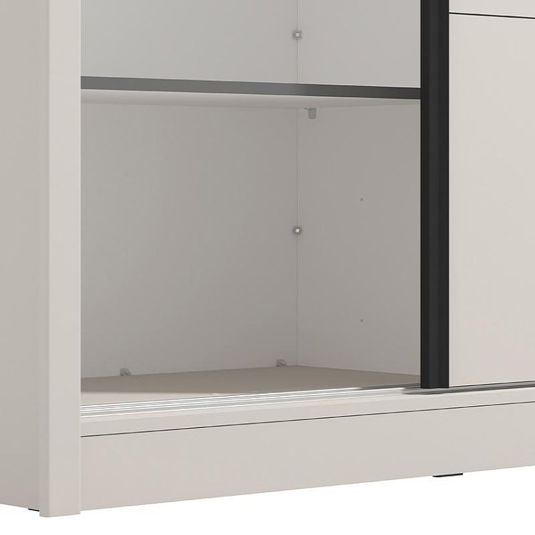 ΝΤΟΥΛΑΠΑ ΜΕ ΚΑΘΡΕΦΤΗ ALBI 180 CASHMERE ΧΡΩΜΑ 180x60x216εκ 11013757