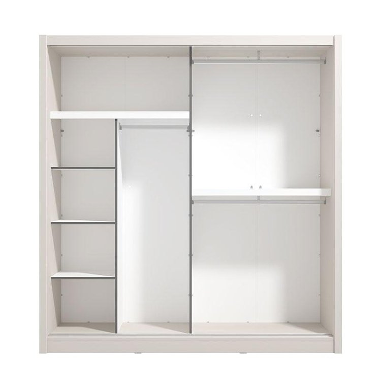 ΝΤΟΥΛΑΠΑ ΜΕ ΚΑΘΡΕΦΤΗ ALBI 205 CASHMERE ΧΡΩΜΑ 205x60x216εκ 11013758