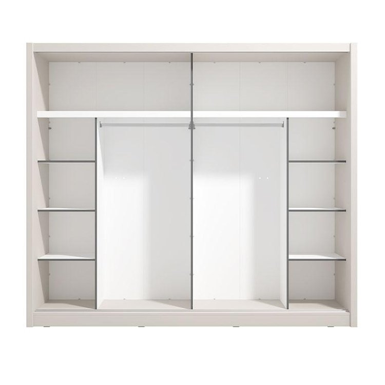 ΝΤΟΥΛΑΠΑ ΜΕ ΚΑΘΡΕΦΤΗ ALBI 245 CASHMERE ΧΡΩΜΑ 245x60x216εκ 11013762