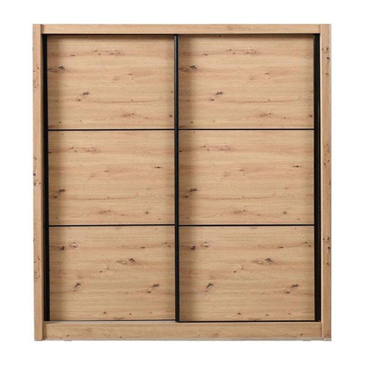 ΝΤΟΥΛΑΠΑ NAVARA 215 ΑRTISAN OAK 213x60x215,5εκ 11008277
