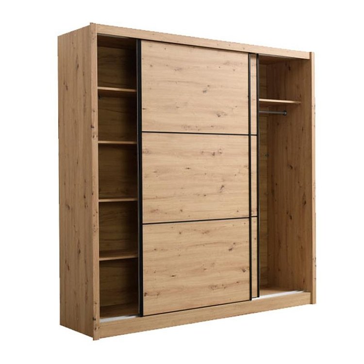 ΝΤΟΥΛΑΠΑ NAVARA 215 ΑRTISAN OAK 213x60x215,5εκ 11008277