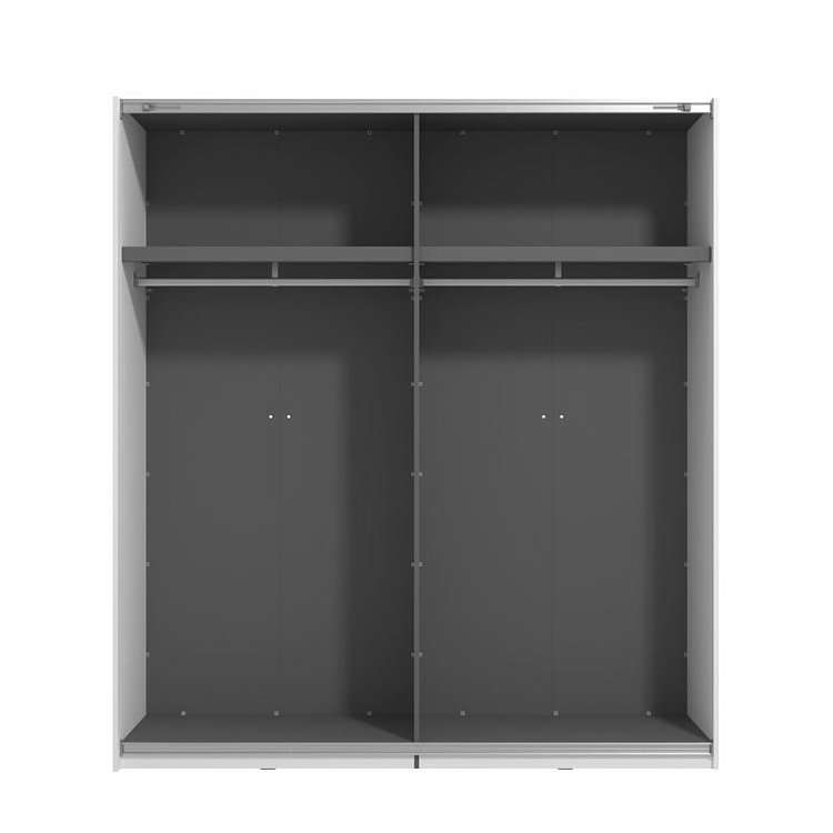 ΝΤΟΥΛΑΠΑ VEYMONT 200 OG h217 ΛΕΥΚΟ ΧΡΩΜΑ 195x61x218εκ 11014559