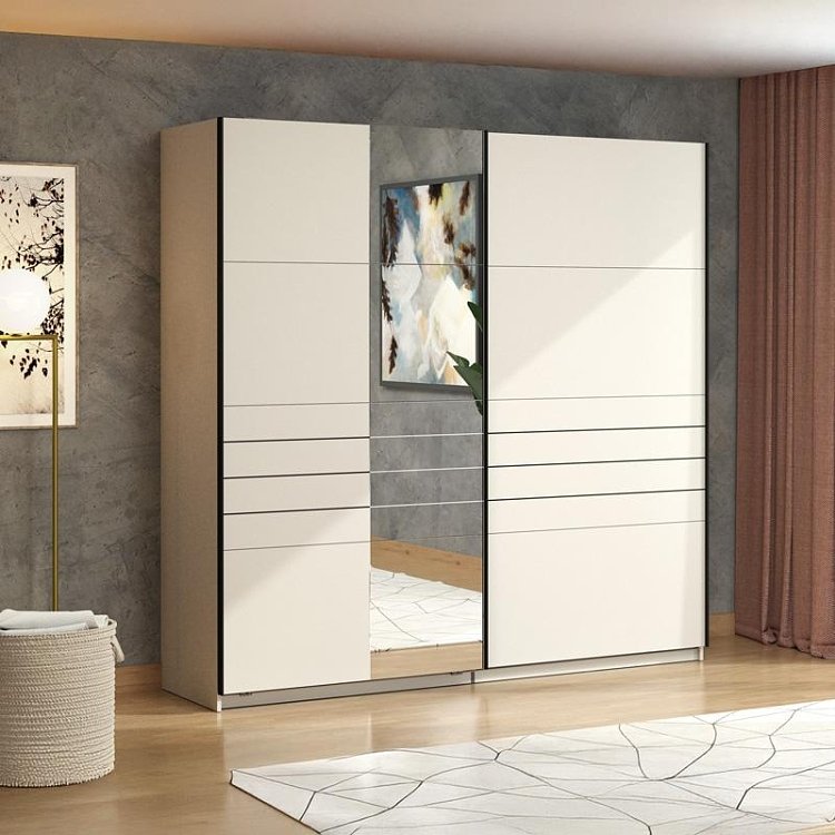 ΝΤΟΥΛΑΠΑ VEYMONT 220 OG h217 CASHMERE ΧΡΩΜΑ 220x61x218εκ 11014746