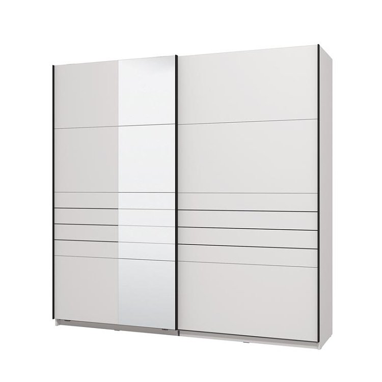 ΝΤΟΥΛΑΠΑ VEYMONT 220 OG h217 ΛΕΥΚΟ ΧΡΩΜΑ 220x61x218εκ 11014157