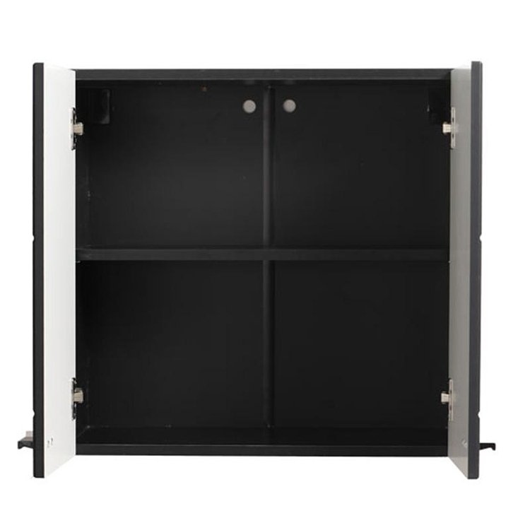 ΝΤΟΥΛΑΠΙ ΚΟΥΖΙΝΑΣ CLAUDIA 60A ΓΚΡΙ CONCRETE-BLACK MATT FOIL 60x30x57εκ 11008685