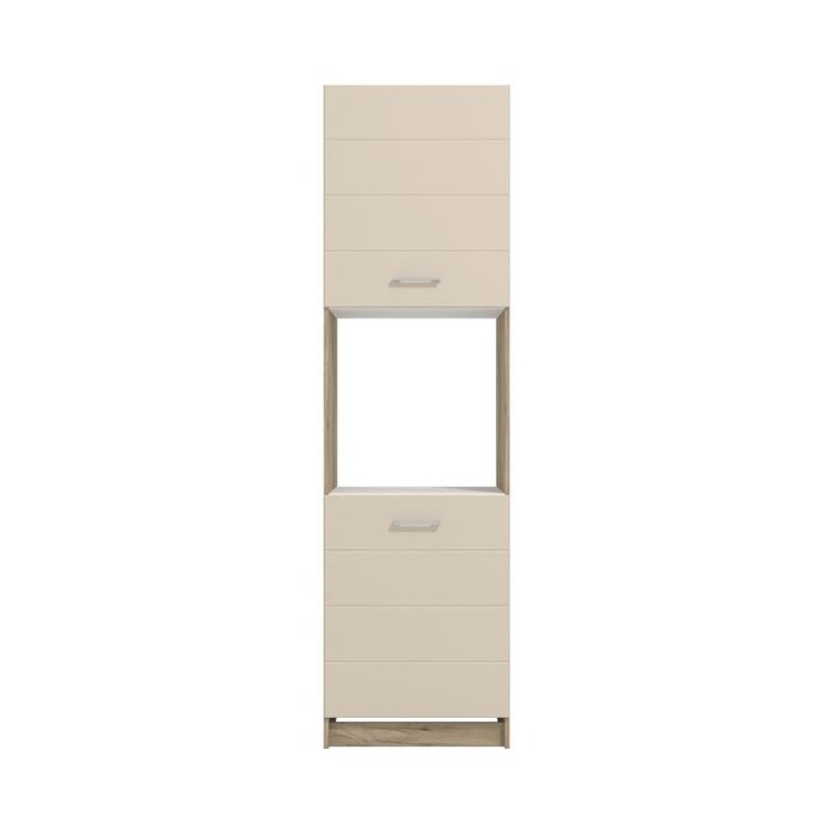 ΝΤΟΥΛΑΠΙ ΚΟΥΖΙΝΑΣ DIANA BD 60 GREY OAK-SAND ΓΥΑΛΙΣΤΕΡΟ FOIL 60x58x215εκ 11011581