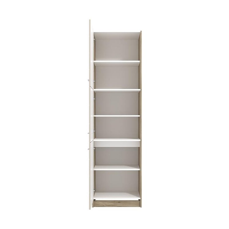 ΝΤΟΥΛΑΠΙ ΚΟΥΖΙΝΑΣ DIANA BD 60 GREY OAK-SAND ΓΥΑΛΙΣΤΕΡΟ FOIL 60x58x215εκ 11011581