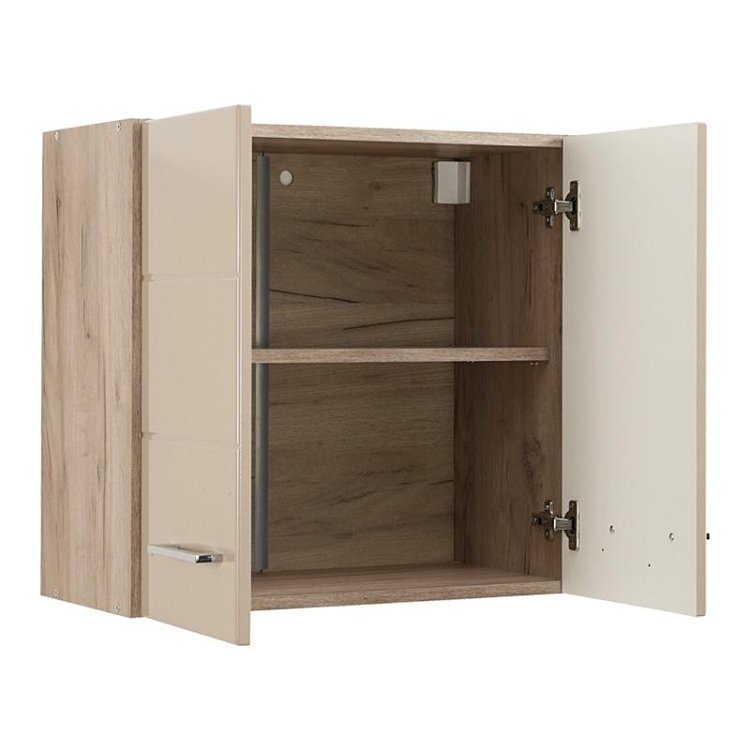 ΝΤΟΥΛΑΠΙ ΚΟΥΖΙΝΑΣ DIANA G60A GREY OAK-SAND ΓΥΑΛΙΣΤΕΡΟ FOIL 60x30x57εκ 11008682