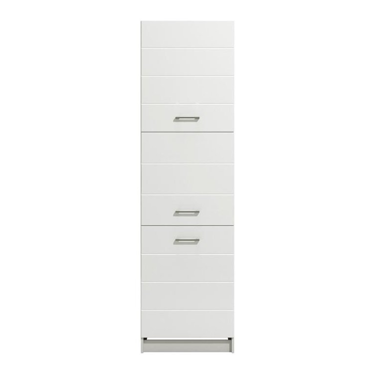 ΝΤΟΥΛΑΠΙ ΚΟΥΖΙΝΑΣ Diva BD 60 ΛΕΥΚΗ/ΛΕΥΚΗ ΛΑΚΑ 60x57,5x214,5εκ 11011284