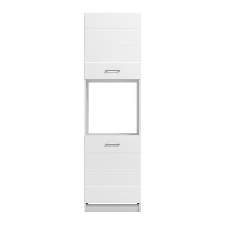 ΝΤΟΥΛΑΠΙ ΚΟΥΖΙΝΑΣ Diva BD 60 ΛΕΥΚΗ/ΛΕΥΚΗ ΛΑΚΑ 60x57,5x214,5εκ 11011284