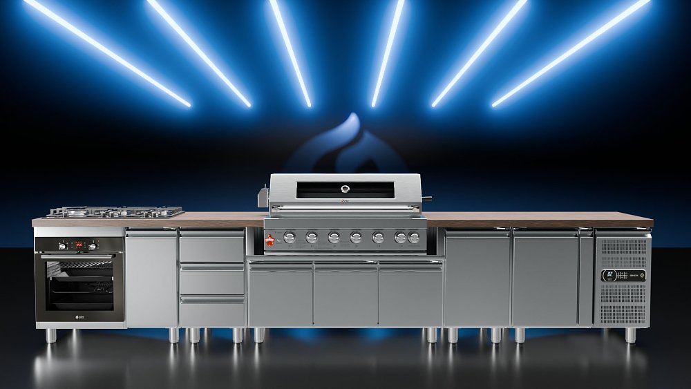 THERMOGATZ TGH-BI-B8B-G BBQ Υγραερίου 26.7kW 03.313.418