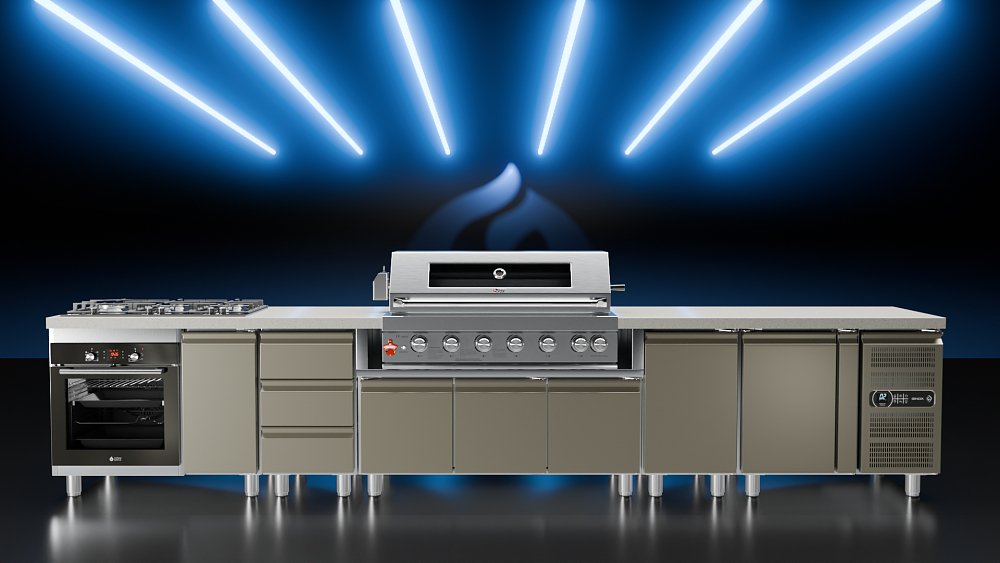 THERMOGATZ TGH-BI-B8B-G BBQ Υγραερίου 26.7kW 03.313.418