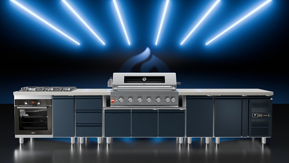 THERMOGATZ TGH-BI-B8B-G BBQ Υγραερίου 26.7kW 03.313.418