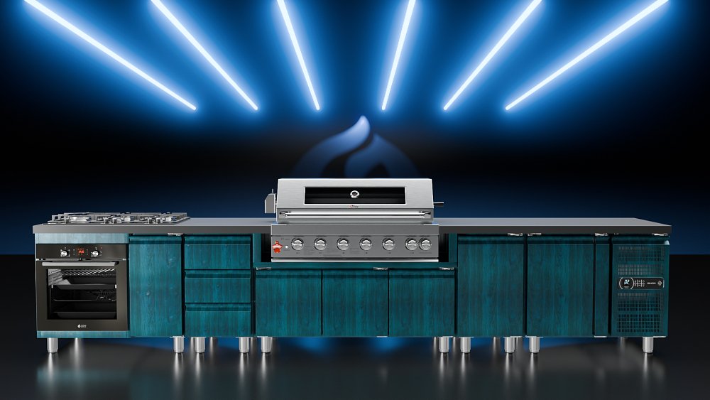 THERMOGATZ TGH-BI-B8B-G BBQ Υγραερίου 26.7kW 03.313.418